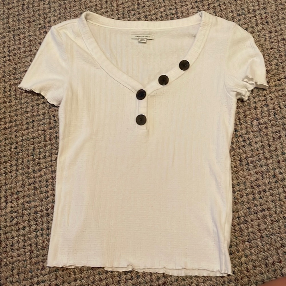 Short sleeve button shirt